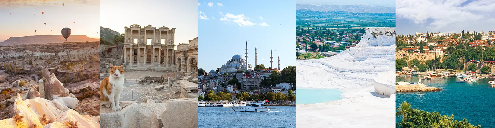 Estambul y Capadocia Éfeso y Pamukkale Antalya